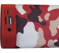 Techmade Soundbar TM-A15-CAMG Wireless Portable Bluetooth Camouflage Red pour PC et TV