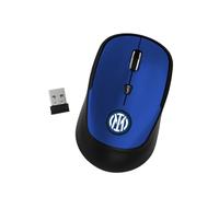 TECHMADE Souris sans fil Inter| Design officiel Équipe | Technologie Sans Fil | Capteur Optique Précis | Ergonomique et Silencieux | Plug & Play (COMPACT BLEU)