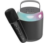 Techmade TM-K2-BK haut-parleur portable et de fête Orateur du parti Noir 5 W G