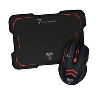 Techmade TM-M016-RED souris Gaming Droitier USB Type-A