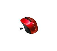 Techmade TM-XJ30-RED souris Bureau Ambidextre RF sans fil Optique 1600 DPI