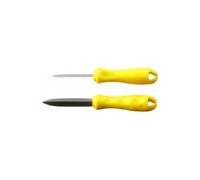 Techman - Grattoir Triangulaire Droit Court 80 Mm