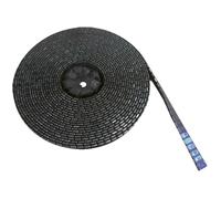 TECHMAX - Masses d'équilibrage adhésives 5 gr plastifiées en rouleau de 5kg noire (1000 x 5g) - MAS105B