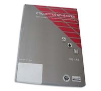 Techmay Logetiq 2604 Boite de 2100 étiquettes signalétiques 63,5 x 38,1 Jaune