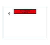 Techmay Pochette porte-documents ECO adhésive - Documents ci-inclus - Format C5 - 228 x 165 mm - Boîte de 250