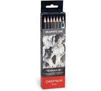 Technalo Lot De 7 Crayons B 3b 6b Rgb Avec Brosse À Eau