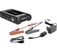 Technaxx 12000 mAh Bloc d'alimentation pour démarreur de Batterie de Voiture (Essence Jusqu'à 4,0L / Diesel jusqu'à 2,5L) avec Banque d'alimentation, 2X USB-A Ports de Charge et Lampe LED TX-218