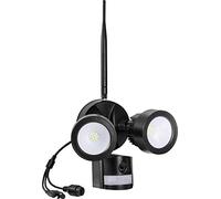 'Technaxx 4662 "IP Cam Caméra HD d'extérieur avec projecteur à LED TX-83 et détecteur de Mouvement Noir