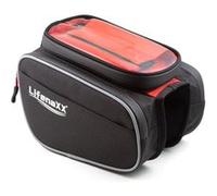 Technaxx 4932 sacoche et panier pour bicyclette Cadre Sacoche pour bicyclette 3 L Noir, Rouge G
