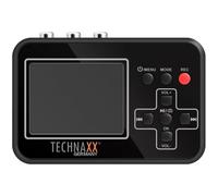 Technaxx Numériseur vidéo TX-182 – écran 6 cm – sur carte mémoire – Video8/Hi8/SVHS/VHS/DVD/DV/VCR