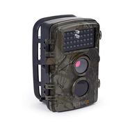 Technaxx Allemagne 5MP Nature Caméra Sauvage Alimenté par Batterie Full HD Cam Intérieur Extérieur Vision Nocturne Capteur de Mouvement Chasse Faune pour la Surveillance TX-69