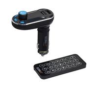 Technaxx Allemagne Transmetteur FM Bluetooth Lecteur de Musique Kit Mains Libres Autoradio Port de Charge USB Microphone intégré Télécommande FMT600BT