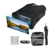 Jumelles de Vision Nocturne Technaxx TX-257 - Vidéo FullHD 1080p, Photos 40MP, grossissement Optique 4X, Zoom numérique 8X et éclairage LED IR-Lunettes de Vision Nocturne pour la Chasse, la randonnée