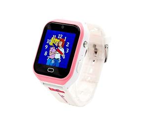 Technaxx Bibi et Tina 4G Montre Intelligente pour Enfants avec filtres de caméra Amusants - Chat, appels, appels vidéo, enregistrements vidéo, Appareil Photo, réveil, Fonctions de Fitness, etc.