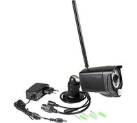 Technaxx Caméra WiFi IP Extérieure TX-145 - FullHD 1080p, Détection PIR (120°/8 m), Vision Nocturne 15 m, Audio Bidirectionnel, IP66 Étanche, WiFi 2.4 GHz, Alertes Push, Contrôle App, Stockage MicroSD