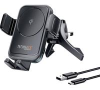 Technaxx Chargeur à induction 15 W TX-322 5259 Sorties standard Qi noir
