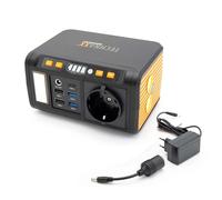 Technaxx Station d'énergie portable TX-205+ 74Wh 80W Prise 230V USB-C PD 18W 4×USB-A QC3.0