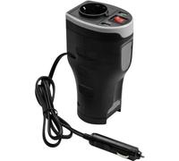Technaxx Onduleur TE13 200 W 12 V/DC - 230 V/AC, 5 V/DC en forme de cannette pour porte-boisson