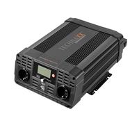 Technaxx Onduleur Voiture Pur Sinus 3000W - Convertisseur de Puissance 12V DC à 230V AC - 2X Prises 230V + USB-C & QC 3.0 - Écran LCD - Protection Complète - Modèle TE23
