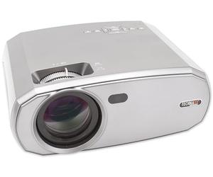 Technaxx Projecteur pour Maison, Bureau, l'extérieur - 1080P, Haut-Parleur, Taille de Projection 50"-200", durée LED 40 000 Heures, Lecteur multimédia, télécommande - Videoprojecteur Portable TX-177
