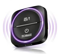 Technaxx Secure Drive Mini, Dispositif d’Alerte routière avec intégration Blitzer.de - alertes Dangers Routiers & Vitesse, Notifications LED, USB-C, Compatible CarPlay & Android Auto - TX-387