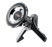 Technaxx Support de téléphone magnétique TX-304 – Rotatif 360° pour grille d'aération, iPhone 12+