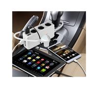 Technaxx Te11 - Adaptateur D'alimentation Pour Voiture - 120 Watt - 2.4 A (Usb, Automobile Cigarette Lighter)