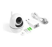 Technaxx Caméra IP TX-146 4882 – Full HD 1920x1080, Wi‑Fi/Ethernet, filaire/sans fil, PT d'intérieur