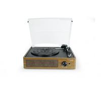 Technaxx TX-186 Black - Platine vinyle Bluetooth avec haut-parleurs et enregistrement 33/45/78 tours/minute