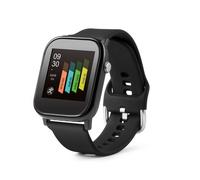Technaxx Montre connectée TX-SW6HR – étanche Bluetooth, tracker fitness & cardio, anti-perte – Noir