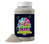 Tech'N'Fast Poudre absorbante Urine Chien, Chat et Tout Autre Animal - Poudre absorbante solidifiante désodorisante à l'Eucalyptus - Bouteille épandeuse 1L- PUPPYKLEAN (1 Bouteille 1L)