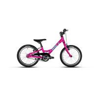 TechniBike Pyro Sixteen Vélo léger pour Enfant 16" pour Filles et garçons (Guidon évolutif, entrée Basse, Seulement 5,6 kg), Magenta
