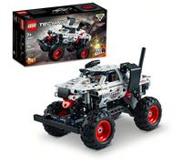 Technic Monster Jam Monster Mutt Dalmatien, jouet de course à rappel 2 en 1, idée de cadeau d'anniversaire, jouet de maison de chaumière à construire soi-même, camion monstre pour enfants, jouet d'été