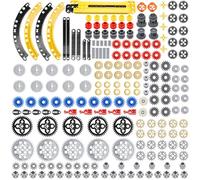 Technic Pièces pour Lego 213 Pièces Boîte de Vitesses Pièces d'engrenage et d’essieux DIY Technic Véhicule Pièces Compatible avec Les Marques Grand Public sur Le Marché