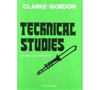 Technical studies for bass clef instruments trombone