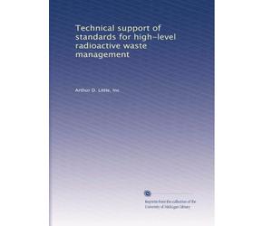 Technical support of standards for high-level radioactive waste management