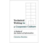 Technical Writing In A Corporate Culture