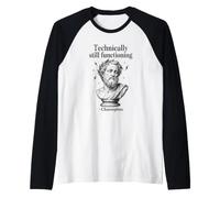 Technically Still Thinking Socrate Philosophie Humour Manche Raglan