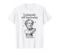 Technically Still Thinking Socrate Philosophie Humour T-Shirt