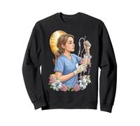 Technicien de dialyse Coquette Catholique Sacrée Vintage Kitsch Sweatshirt