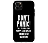 Technicien de Gestion des déchets agricoles Ovins Coque pour iPhone 11 Pro Max