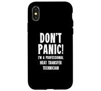 Technicien de Transfert Thermique Coque pour iPhone X/XS