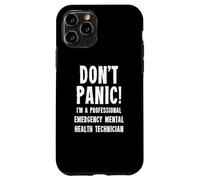 Technicien d'urgence en santé mentale Coque pour iPhone 11 Pro