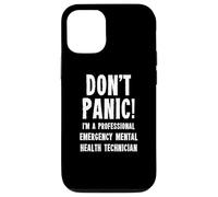 Technicien d'urgence en santé mentale Coque pour iPhone 12/12 Pro