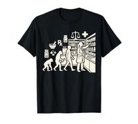 Technicien en Pharmacie Evolution Graphique Amusant pour Les Soins de santé T-Shirt