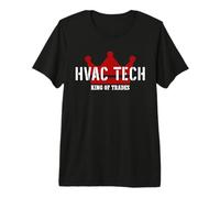 Technicien HVAC Tech King of Trades Cool HVAC T-Shirt Haut de Gamme