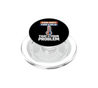 Technicien HVAC Technicien HVAC Tech Chauffage Refroidissement CVC Travailleur PopSockets PopGrip pour MagSafe