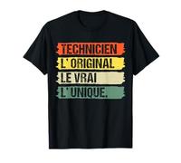 Technicien L' Original Le Vrai L' Unique Humour Vintage T-Shirt