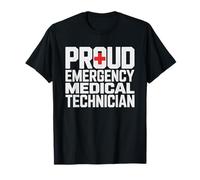 Technicien Médical d'urgence Ambulancier Paramédic Service T-Shirt
