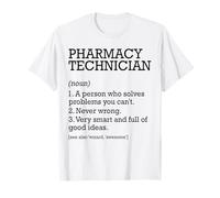 Technicien pharmacie Définition d'emploi personnalisée drôle T-Shirt
